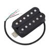 50mm Humbucker Pickup Alnico 5 Magnet Double Coil Pickup for 6 String Electric Guitar Bass Black