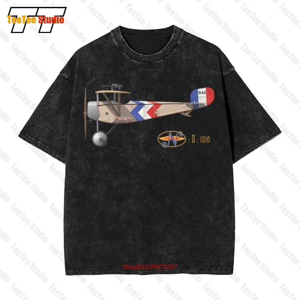 Spad Xiii Lafayette Escadrille Vintage Oversized TShirt D S