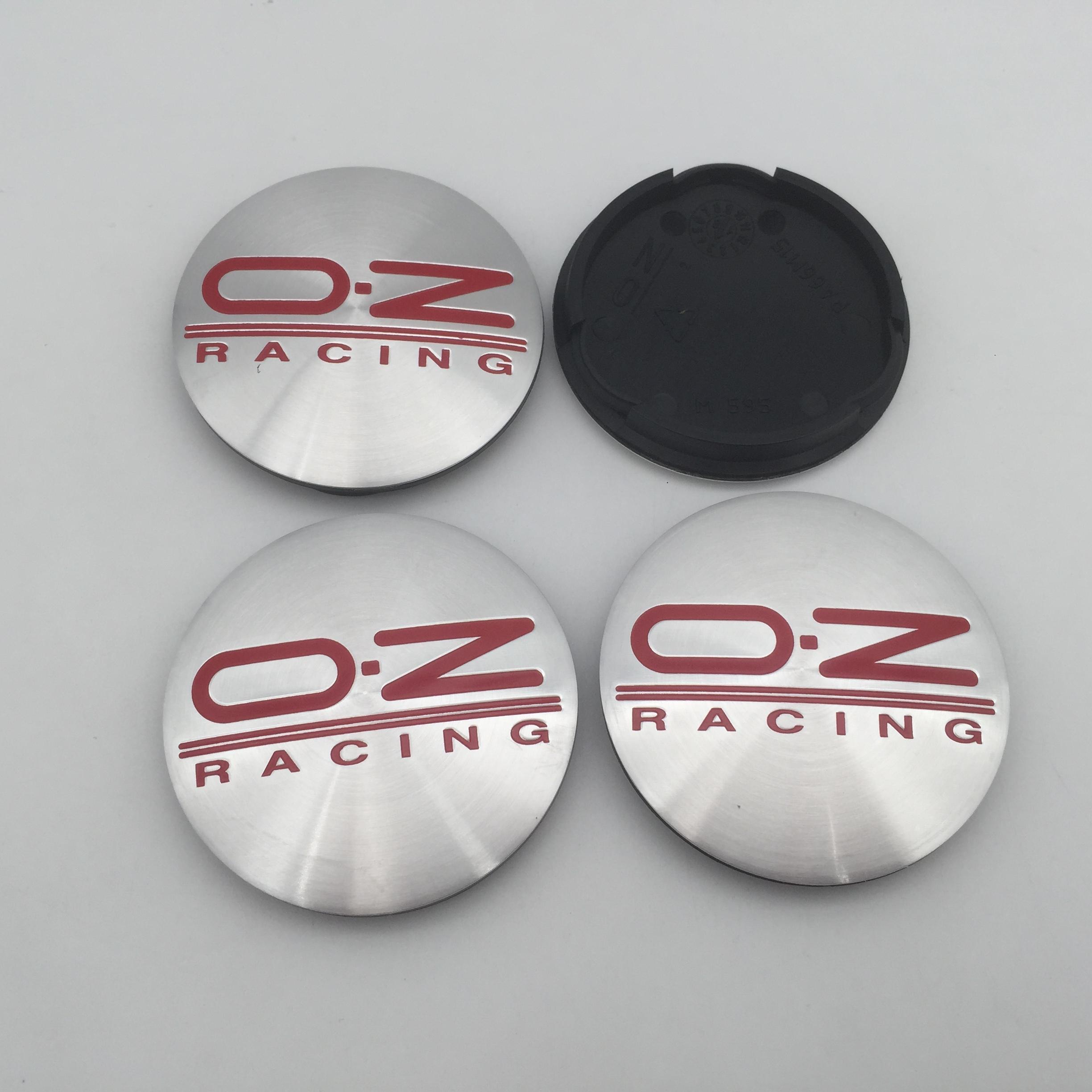 

4pcs 62mm for OZ O.Z logo M595 Car emblem Wheel hub Center Cap Badge covers sticker Styling accessories