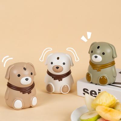 Zahnstocherbox Welpen Cartoon Drucktyp Automatischer Pop-up ZahnstochereimerZahnstocherdose Haushalt Zahnstocherhalter