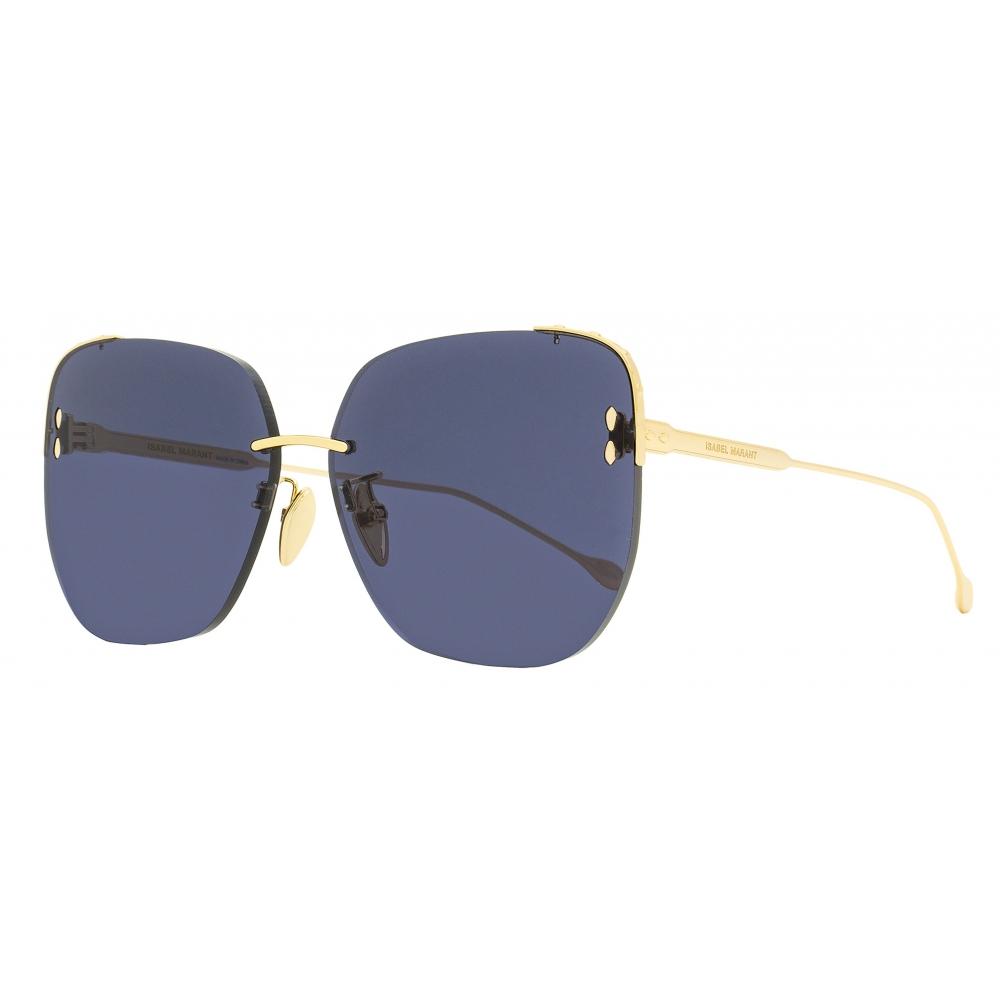 

Isabel Marant Women s Square Sunglasses IM0082S 000IR Gold 65mm 000ir