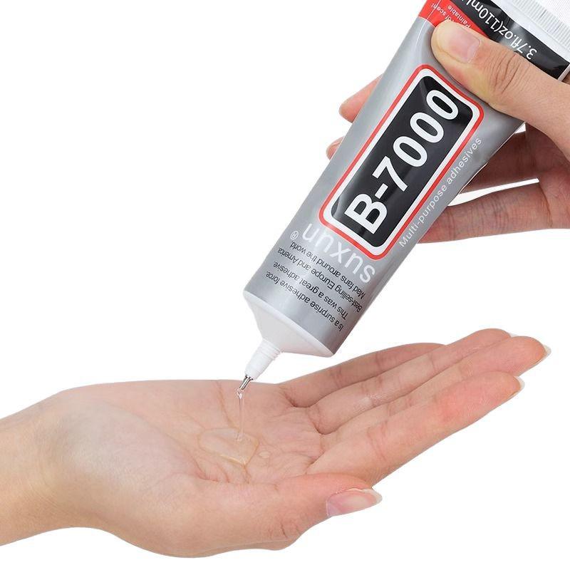 B7000 Glue for Jewelry: Ideal for Sticking Accessories like Pearls, Earrings, Studs, Amber, Beeswax, Jade, and Gemstones.