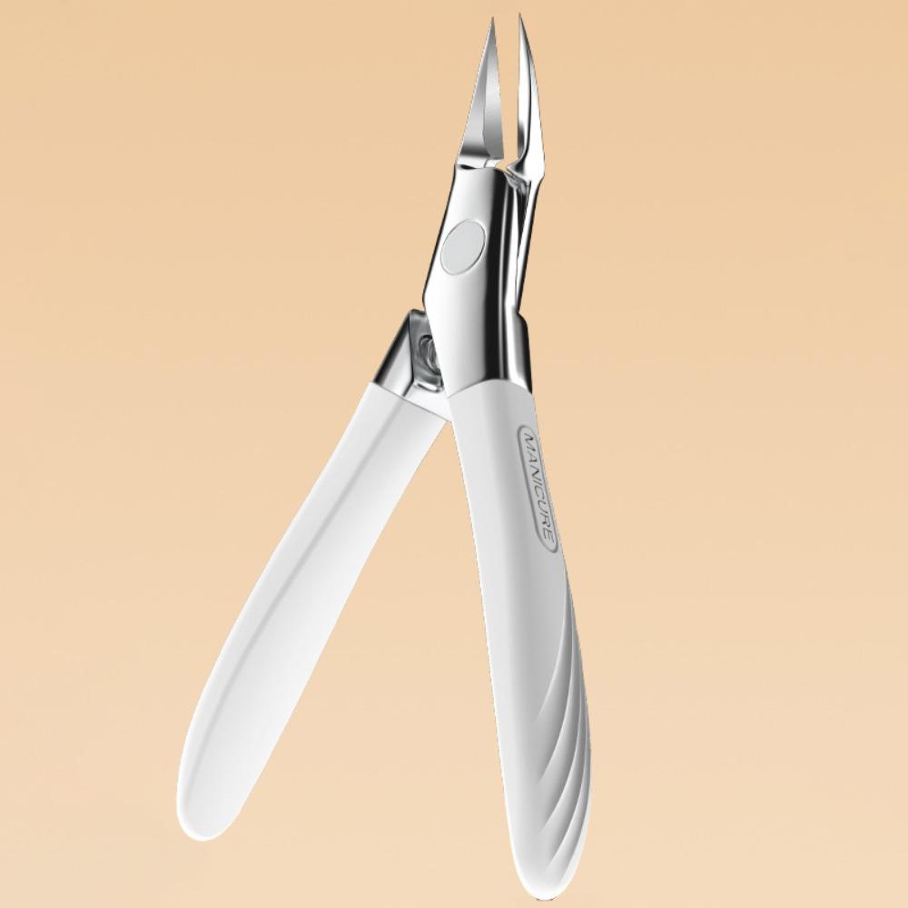 New Large Jaw Toenail Clippers Anti-Splash Thick Nails Ingrown Nails Trimmer Stainless Steel Slanted Design Nail Clippers