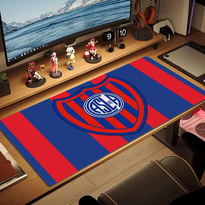 San Lorenzo Art Color Mouse Pad Large Gaming Table Cushion Non-slip Laptop Tablet Big Mousepad XXL Mat Mini PC Playmat With Lock Edge