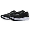 Under Armour Charged Pursuit 2 Round Toe Comfortable Fabric Low Top Running Shoes Men Sneaker Black White 3023865-001