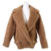 Max Mara [Excellent Condition/Domestically Authorized] 108606236 RANGHI Teddy Bear Camel Blend Short Jacket 40 BrownUsed