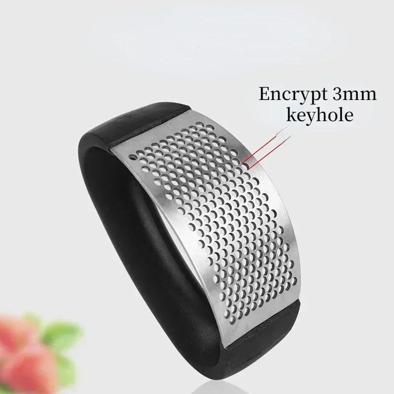 1/2pcs Kitchen Chop Garlic Tools Dining Bar Kitchens Accessories Manual Garlic Press Home Garden. Stainless Steel Gadgets