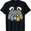 Easter Video Game Bunny Eggs Gaming Gamer Boys Unisex Teen Kids TShirt