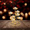 Metal Candle Stand Decorative Candlesticks 7 Butter Candle Lamp Holder Decoratio