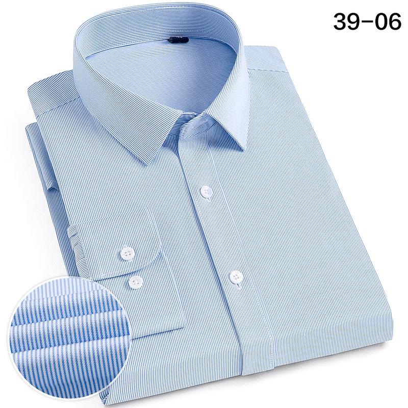 

Men s Luxury Bamboo Fiber Shirt - Breathable, Light, Wrinkle-Resistant for Work, Daily, or Wedding 40