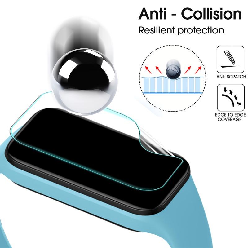 3-12PCS Hydrogel Film For Xiaomi Mi Band 9 Pro Screen Protector Anti-scratch Soft Protective Film Not Glass For Mi Band 9 Active