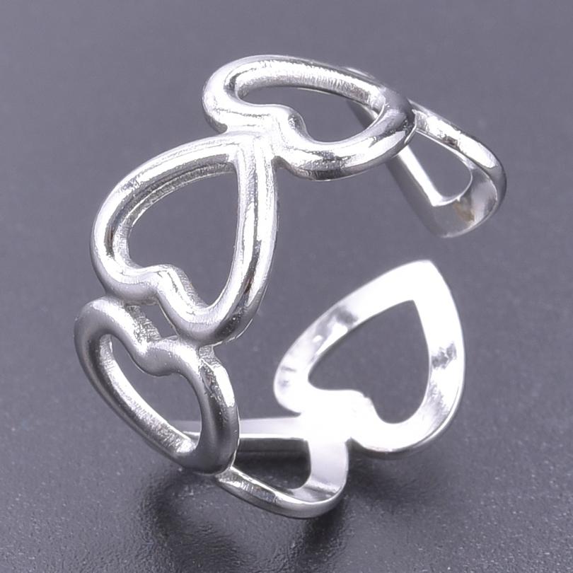 Serpent Snake Ring Stainless Steel Jewelry For Women Girl Punk Accessories Titanium Rings Animal Bague Femme Wedding Party Gift
