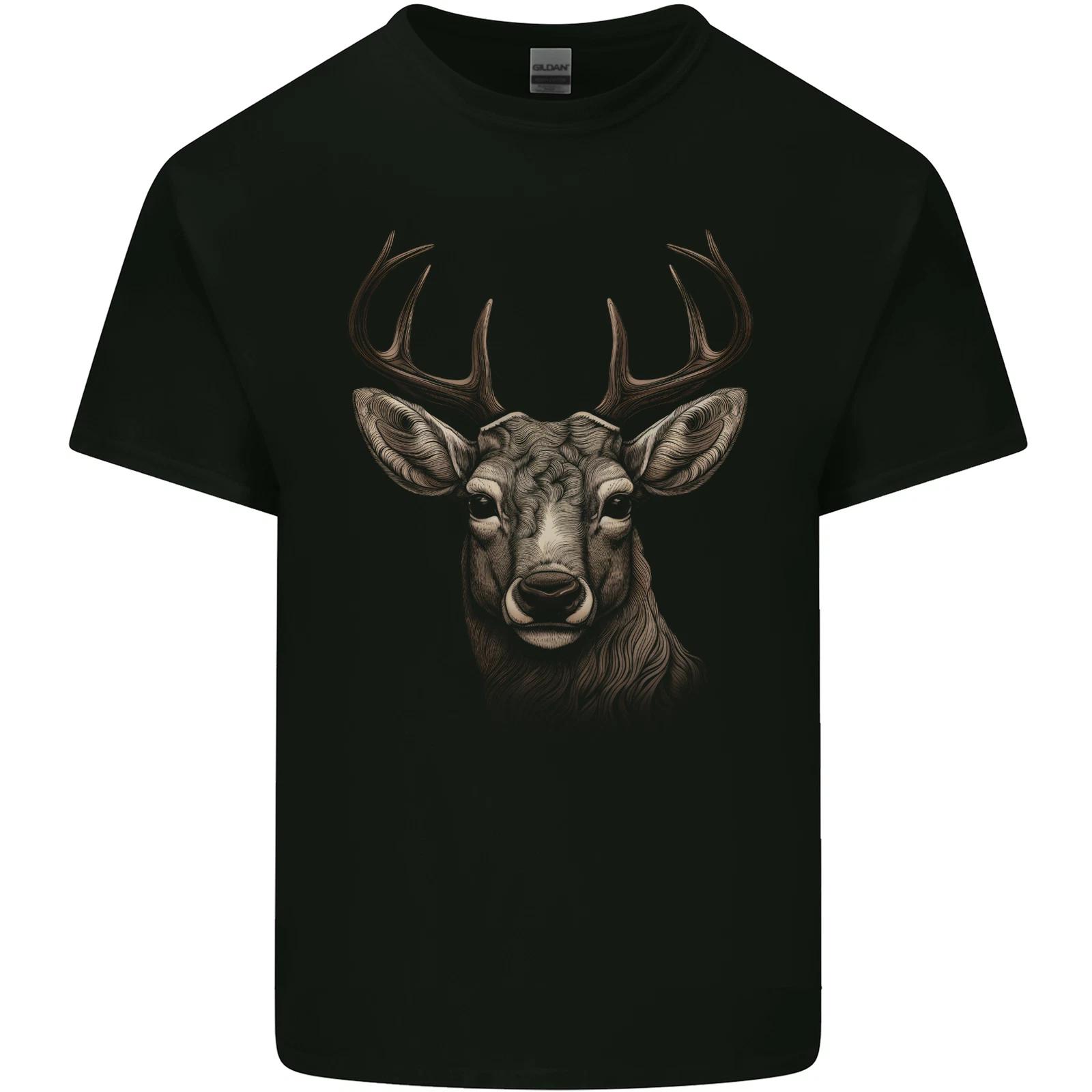 

Stag Deer Kids T-Shirt Childrens S