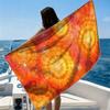 Color Tomato IllustrationBeach Towel Ultra-fine Fiber Quick Drying Absorbent Beach Swimming Vacationvacation Essentials Gifts