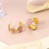 Mori Style Pearl Flower & Butterfly Tassel Stud Earrings - Fresh, Sweet, and Elegant