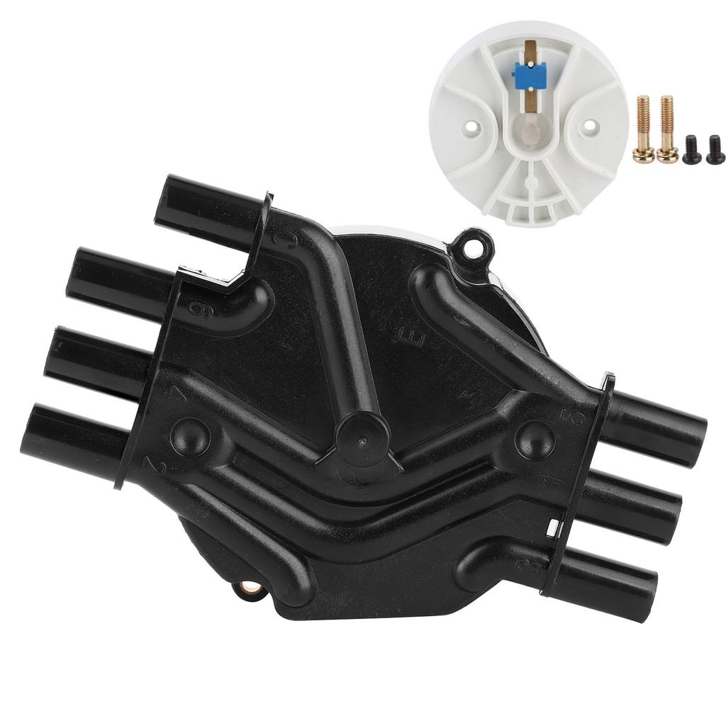 Universal Ignition Distributor Cap Rotor Kit 10452458 Fit for Chevrolet Comes with Screws