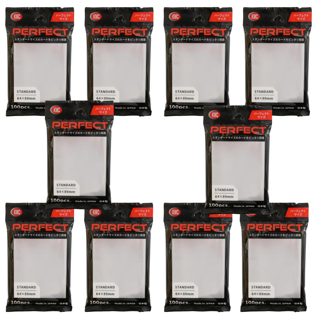 KMC Card Barrier 100 Perfect Size of (Set 10)