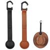 PU Leather Cowboy Hat Holder for Truck Space Saving Keep Hat Shape Headrest Hat Clip Storage Easy Installation Portable