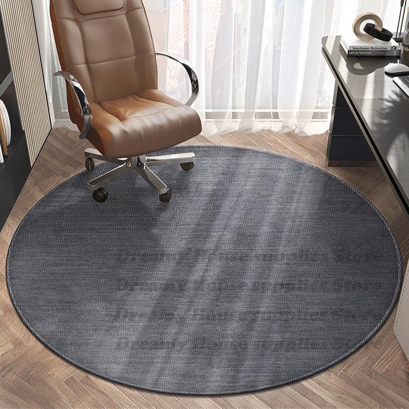 Round Rugs Swivel Chair Floor Mat Round Carpets for Living Room Decoration Home Bedroom Decor Carpet Sofa Coffee Tables Area Rug