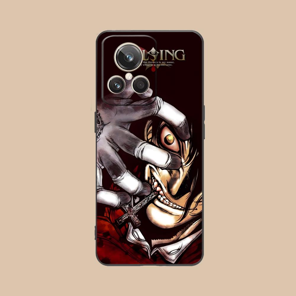 

Anime Alucard Hellsing Phone Case for Realme GT 8 Neo Pro C75 73 71 C67 65 C55 53 C35 31 C20 15 Colorful Printing Cover Pretty realme GT8