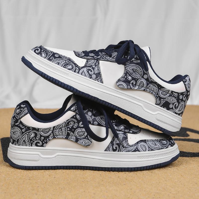 Nowe buty na deskorolkę z owoców nerkowca, buty białe w stylu hongkońskim, buty niskie, duży rozmiar, modne buty 39-47