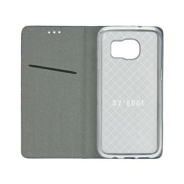 Etui Z Klapką Do Samsung Galaxy S23 FE Smart Magnet Niebieskie
