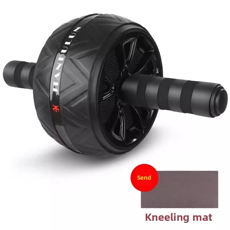 Klassisches Workout Bauchmuskelroller Rad Bauch Home Fitness Übung Bauchrad Rolle Bauchformer mit Kostenloser Knieauflage