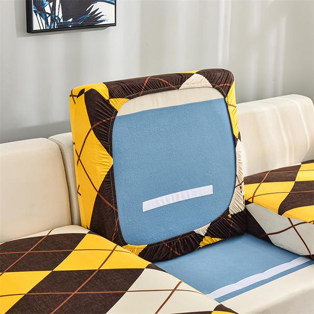 Neue Druck Sofa Sitzkissen Abdeckung Möbel Protector Schnitts Sofa Strech Sitzbezüge Abnehmbare Schutzhülle Für Haustiere Kinder