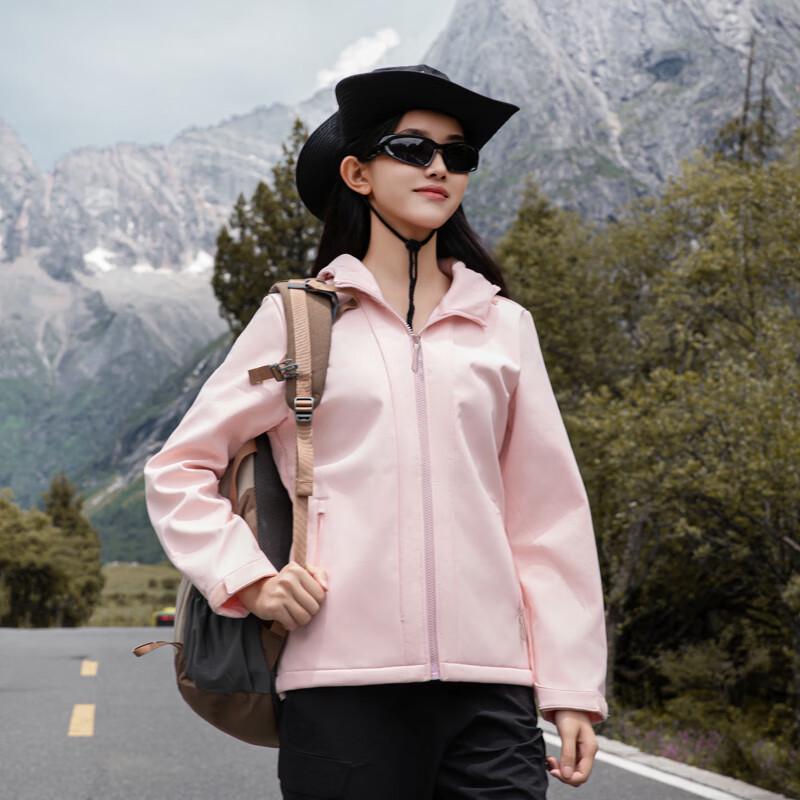 Qiaogerei Unisex Waterproof Softshell Jacket 8809