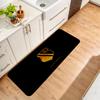 Legia Warsaw Flannel Kitchen Mat Christmas Soft Area Rug Non Slip Floor Carpet Home Decoration