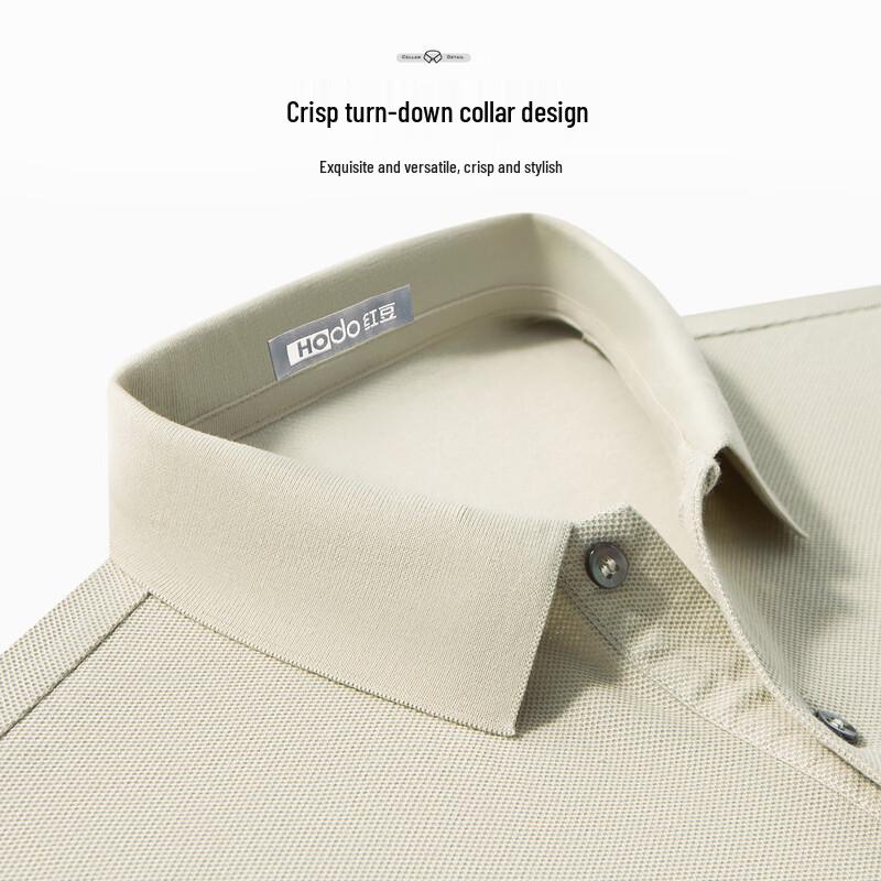 Hodo 100% Cotton Mercerized Long Sleeve Polo Shirt