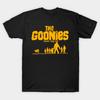 Asian Size Cotton Unisex Tshirt Print T-shirt The Goonies Never Say Die Vintage Retro T-shirt No-Cut Print Regular Fit