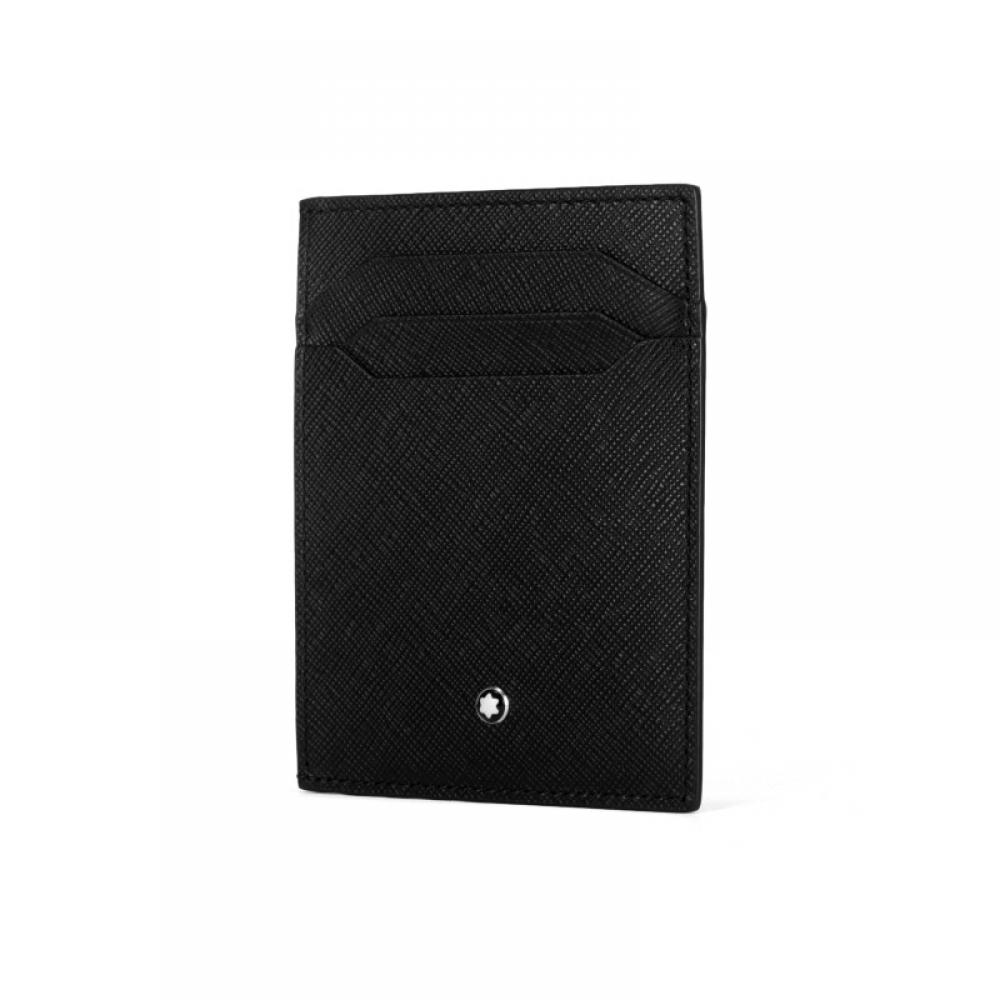 Montblanc 130323  130078 116340  Sartorial 4cc Id Pocket Card Holder