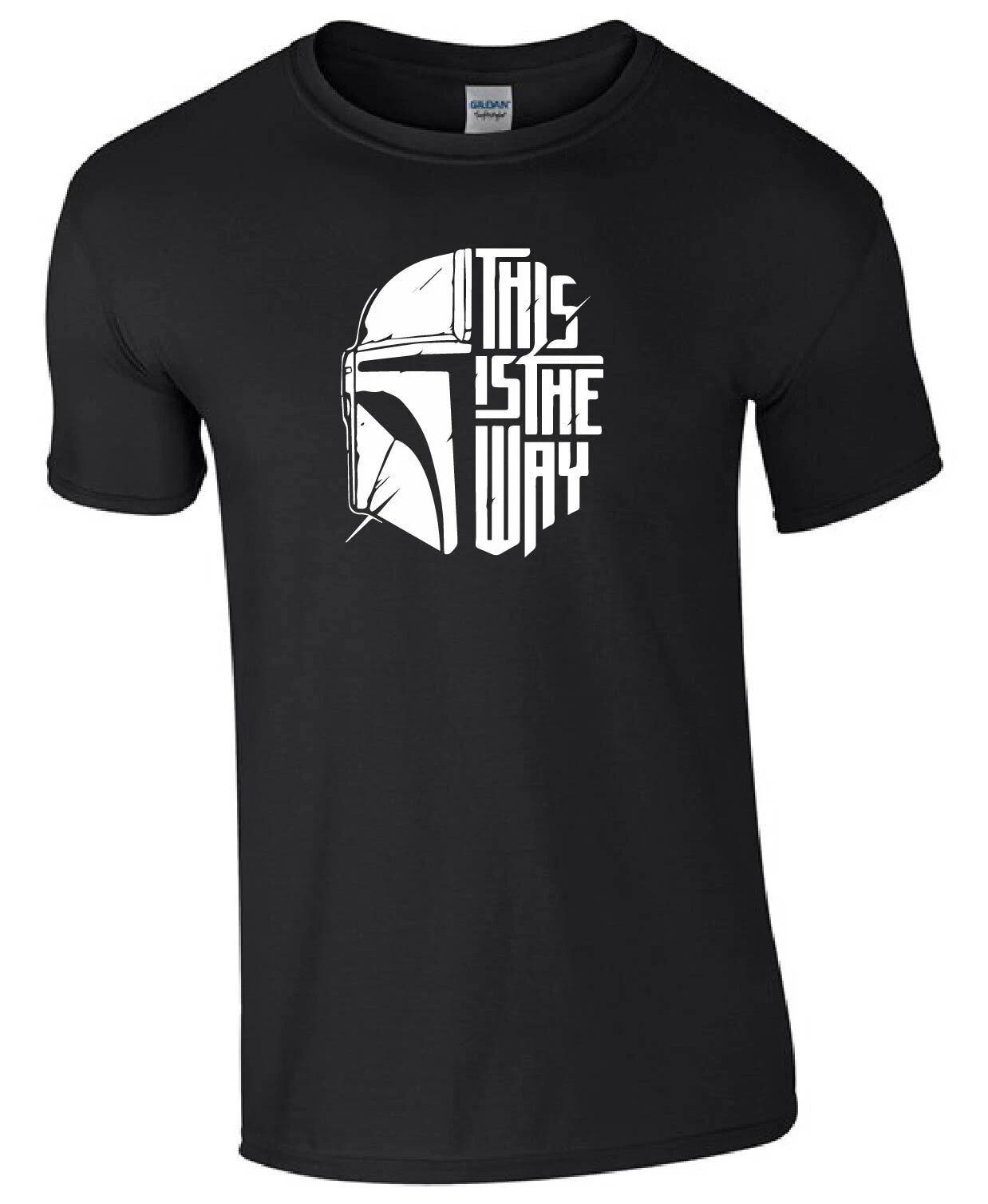 This is The Way Star Wars Mando Mandalorian Inspired kids/adults Top T-shirt 4XL