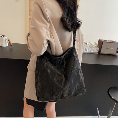 Unterarmtasche Damen 2025 neue trendige koreanische Version Tragetasche Studentenkurs große Kapazität Schultertasche modische Pendlertasche