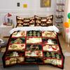 Snowmen, Reindeer, Ornaments, Trees. Bedding Sets Duvet Cover Sets Duvet Covers Pillowcases(1 * Duvet Cover 2 * Pillowcases Without Duvet Insert)