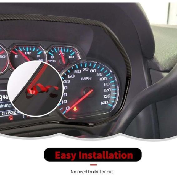 Dashboard Meter Tachometer Panel Trim Cover For Chevy Suburban +/Tahoe +