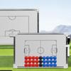 Professional Magnetic Soccer Coaching Board Wall Mounted Aluminum Alloys Tool For Team Sports Strategy