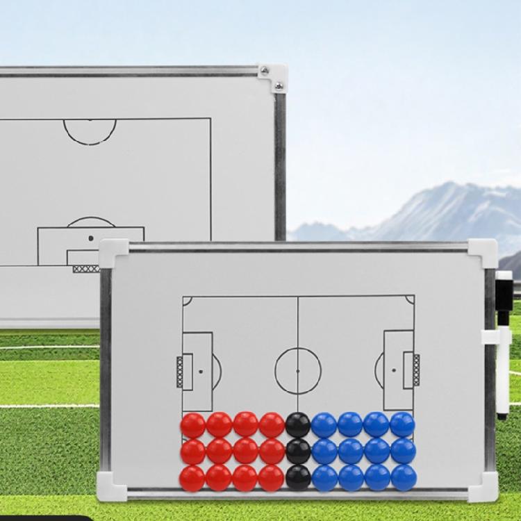 Professional Magnetic Soccer Coaching Board Wall Mounted Aluminum Alloys Tool For Team Sports Strategy