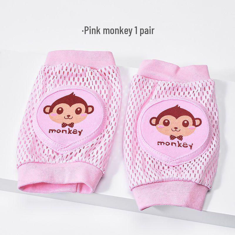 25 Baby Knee Pads: Anti-Fall Crawling Gear for Infants and Kids, Breathable Mesh, Summer Style