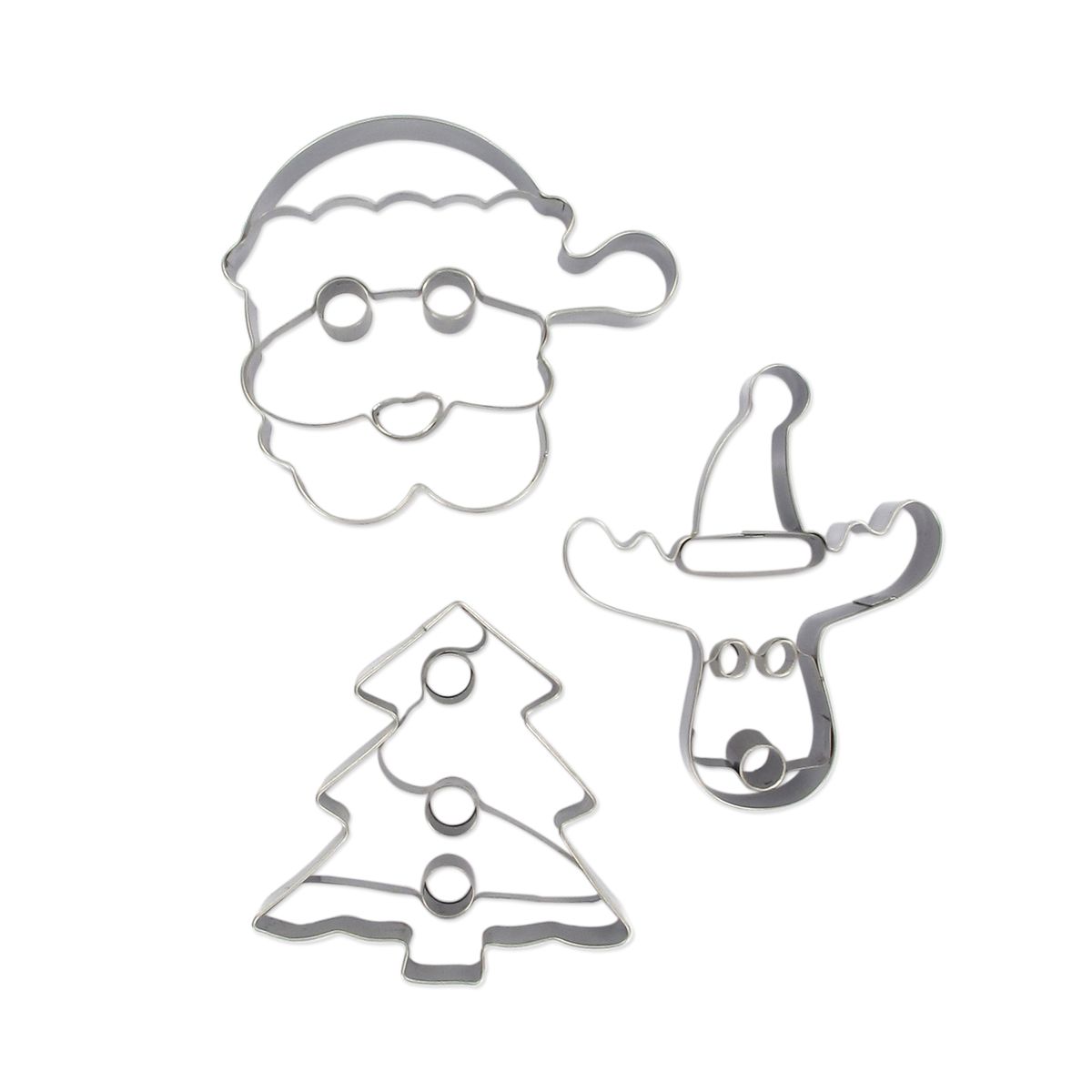 

Набор из 3 формочек для рождественского печенья Zenker Формочки для печенья арт.. 672804