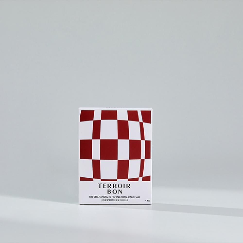 Terroirbon Vegan Biocell Tightening Tension Total Care Mask 1 Week  1 Box 4 Pack NONE