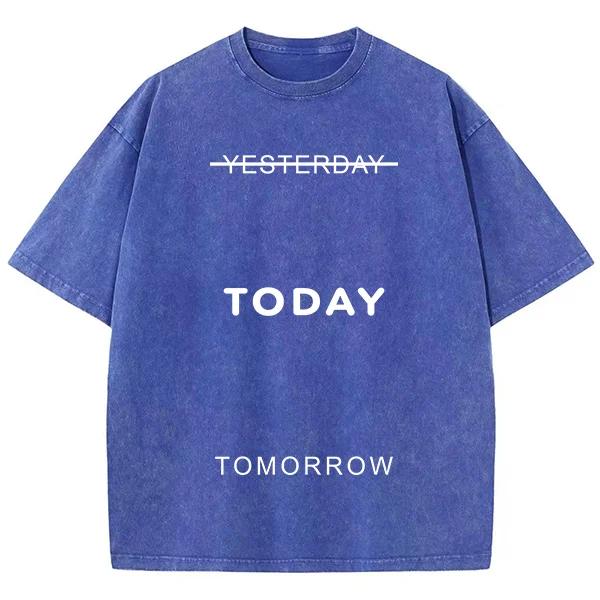 Ztraceno Včera Chop Dnes Tričko Chlapec Všestranné Bavlněné Tričko Oblečení Estetické Cool Tričko Harajuku Sportovní Krátký Rukáv