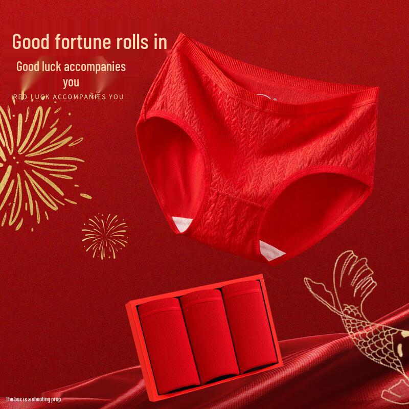 LANGSHA Women's Cotton Blend Seamless Underwear 3-Pack