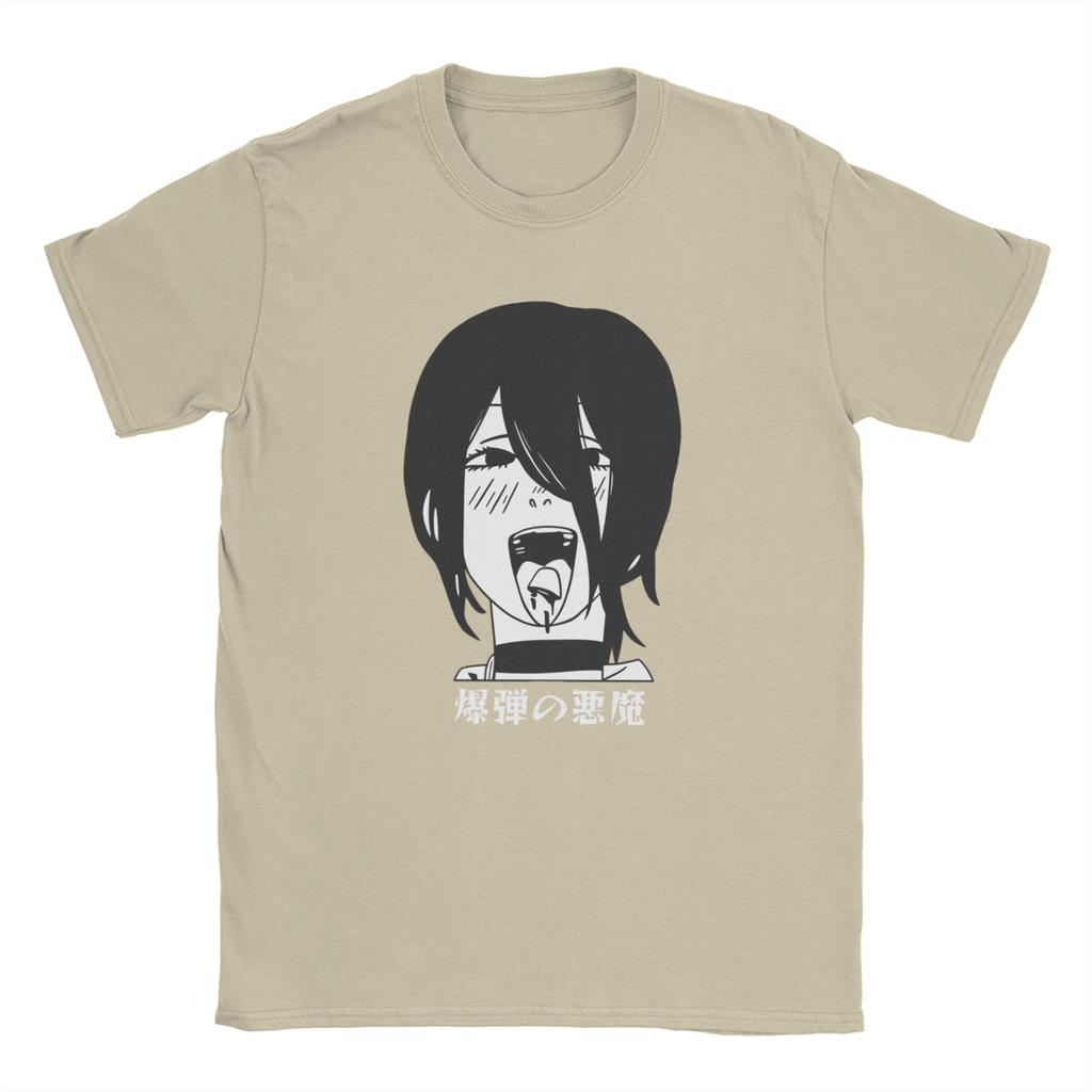 Chainsaws man Rezes T-Shirt Summer  Fashion T Shirts Adult Pure Cotton O-Neck 4XL 5XL 6XL Top Tees Short Sleeve Y2K Retro Tshirt