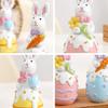 Cute Bunny Easter Rabbit  Figurines Nordic Style Easter Eggs Ornament  Party