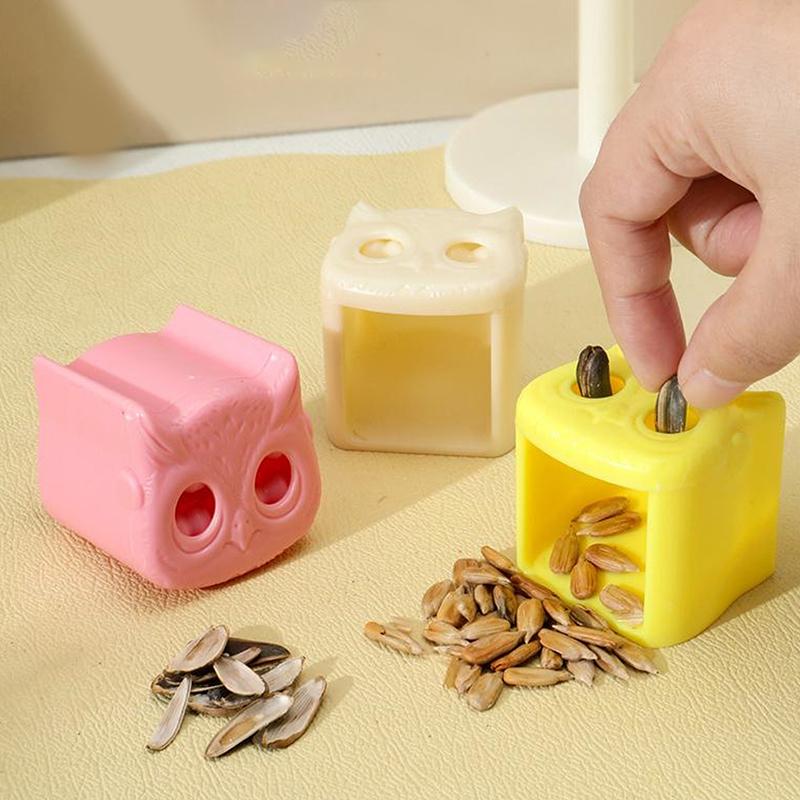 Owl Shape Home Kitchen Manual Sunflower Seed Peeler Sunflower Seed Lazy Artifact Opener Nutcracker Sunflower Seed Peeler