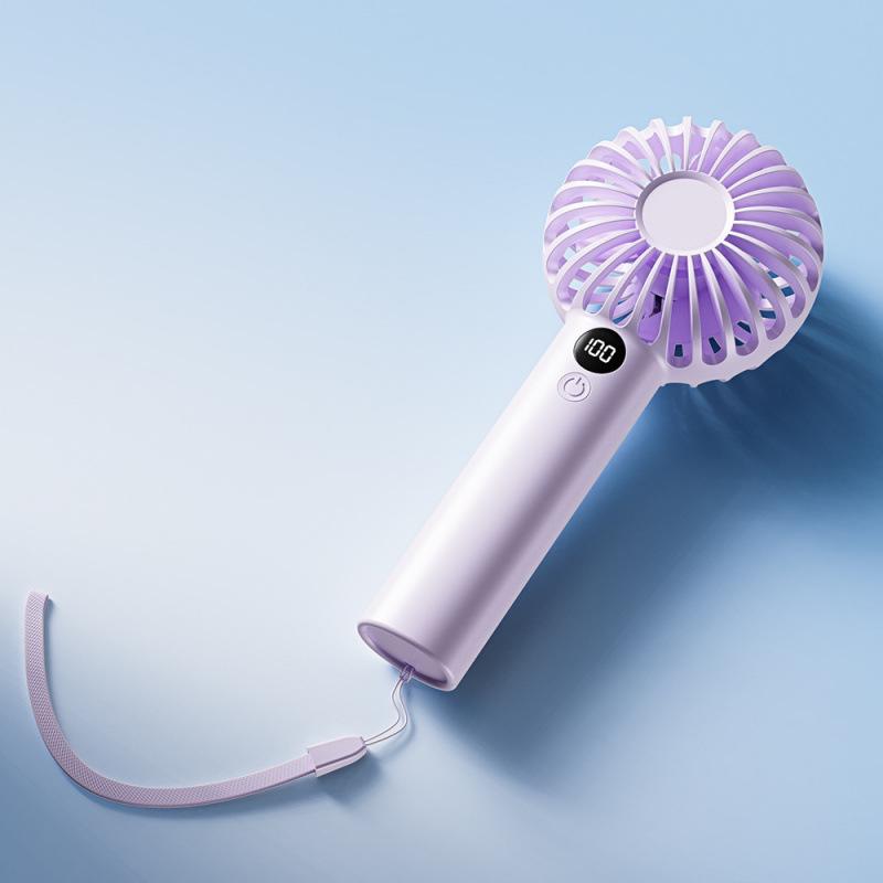 

Rechargeable Mini Handheld Fan with USB Charging and Long Battery Life Default фиолетовый