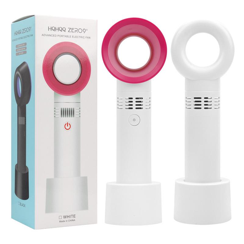 Portable Bladeless Handheld Fan with USB Charging for Eyelash Extensions