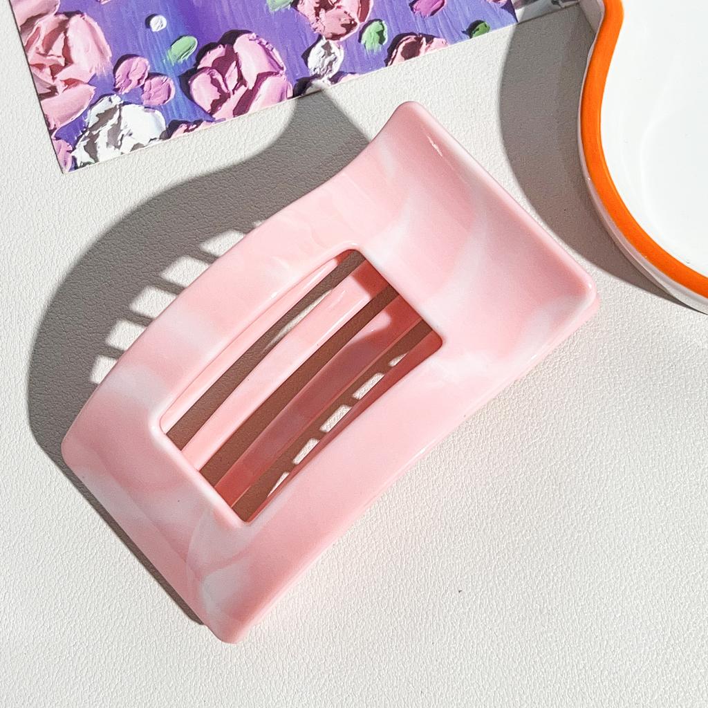 Soft silicone shark clip hairpin anti-collision protection rear head clip hair anti-drop durable clip grab clip